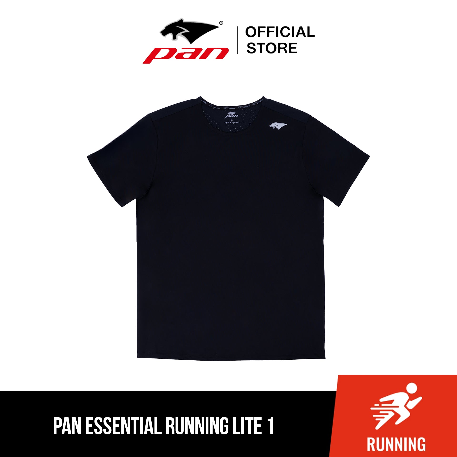 PAN ESSENTIAL RUNNING LITE 1 เสื้อวิ่ง ที่เน้นเรื่อง “การระบายอากาศ” Unisex Fit | APA16V4
