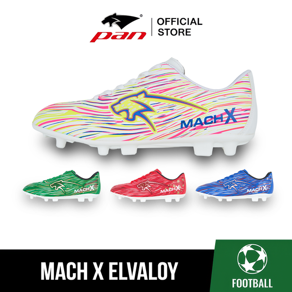 PAN MACH X Elvaloy รองเท้าฟุตบอล สายสปีด รุ่นรองท็อป