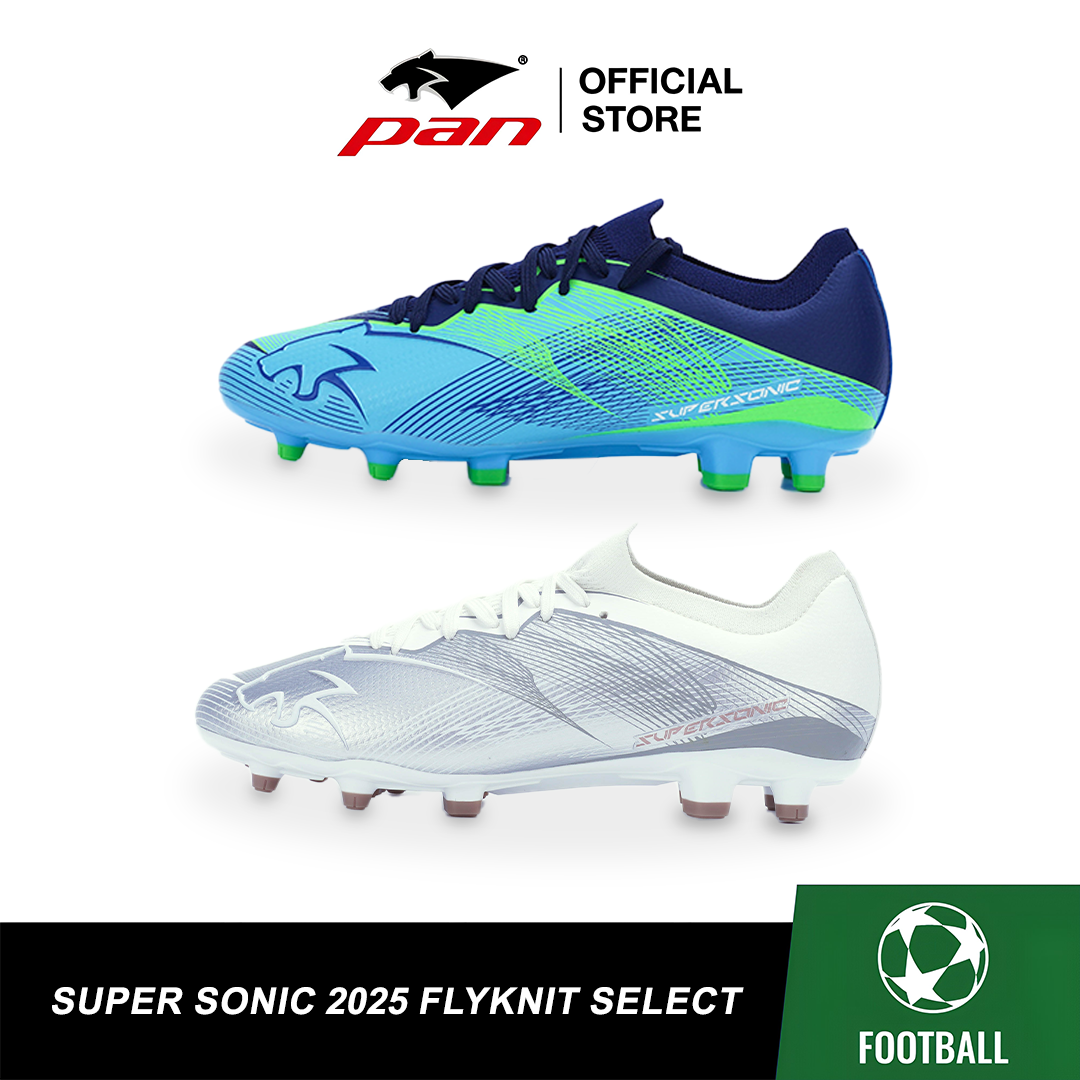 PAN รองเท้าฟุตบอล รุ่น Super Sonic 2025 FLYKNIT SELECT (รุ่นรองท็อป) | APFS5AM