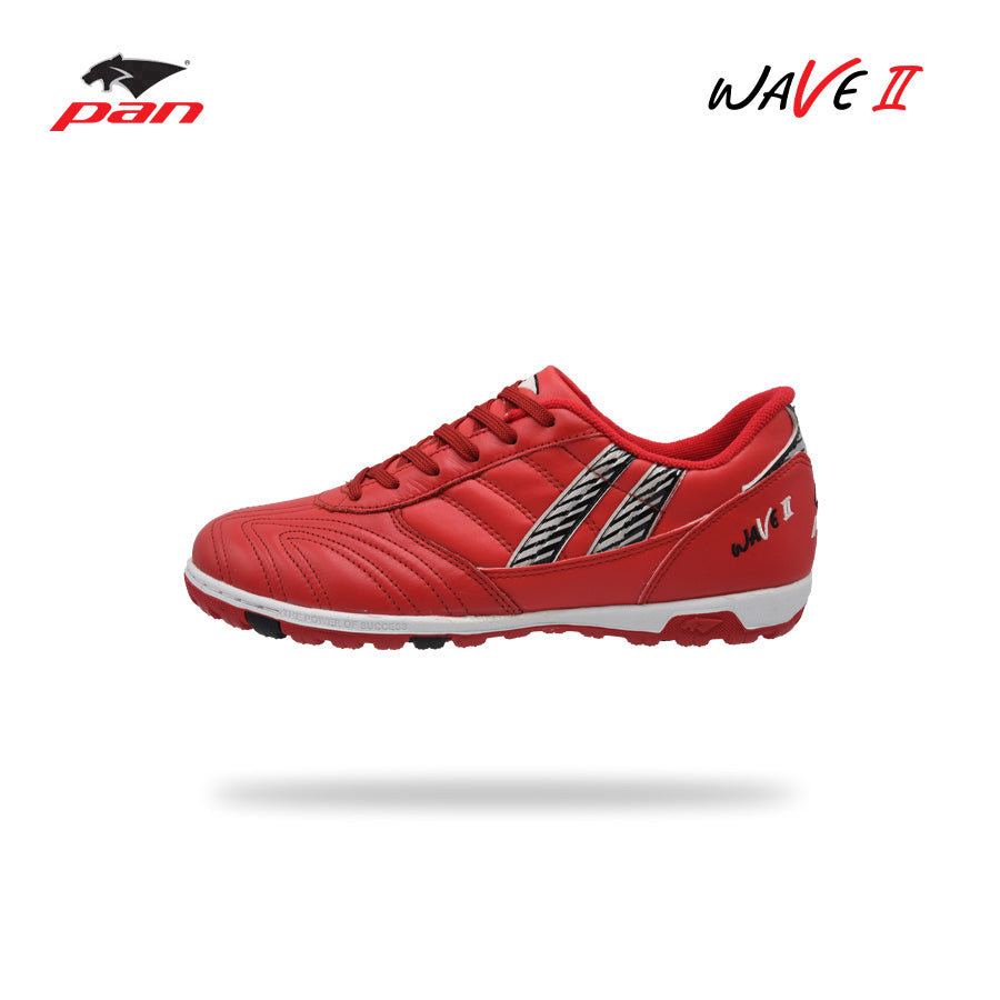 Pan Wave II Turf รองเท้าฟุตบอลร้อยปุ่มหนังวัวแท้คลาสสิค ทนทานทุกสนาม