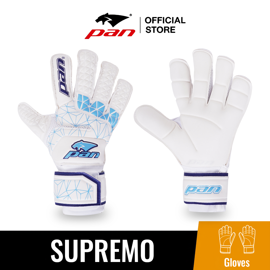 PAN SUPREMO Gloves ถุงมือผู้รักษาประตู | APV1546 จับบอลหนึบ กระชับมือ เหมาะสำหรับผู้รักษาประตูทุกระดับ ทั้งซ้อมและแข่งขัน