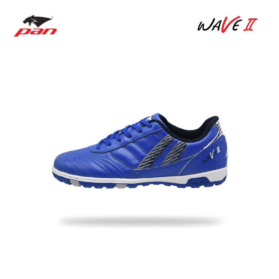 Pan Wave II Turf รองเท้าฟุตบอลร้อยปุ่มหนังวัวแท้คลาสสิค ทนทานทุกสนาม