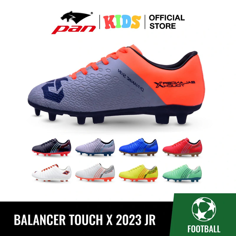 PAN รองเท้าฟุตบอล ธีราทร บุญมาทัน เด็ก BALANCER TOUCH X 2023 JR T5